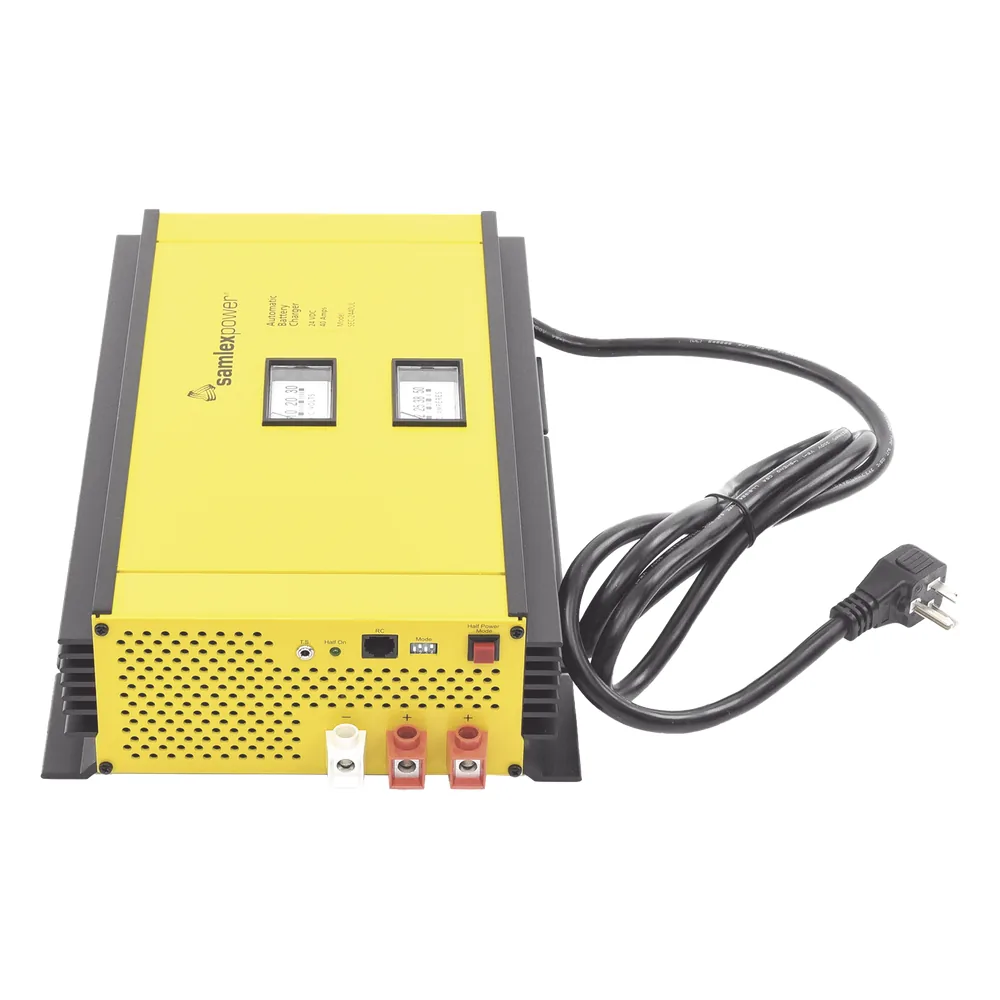 Cargador de Baterías de Plomo Ácido 24 Volts, 40 A / Bancos de 350 a 450 Ah