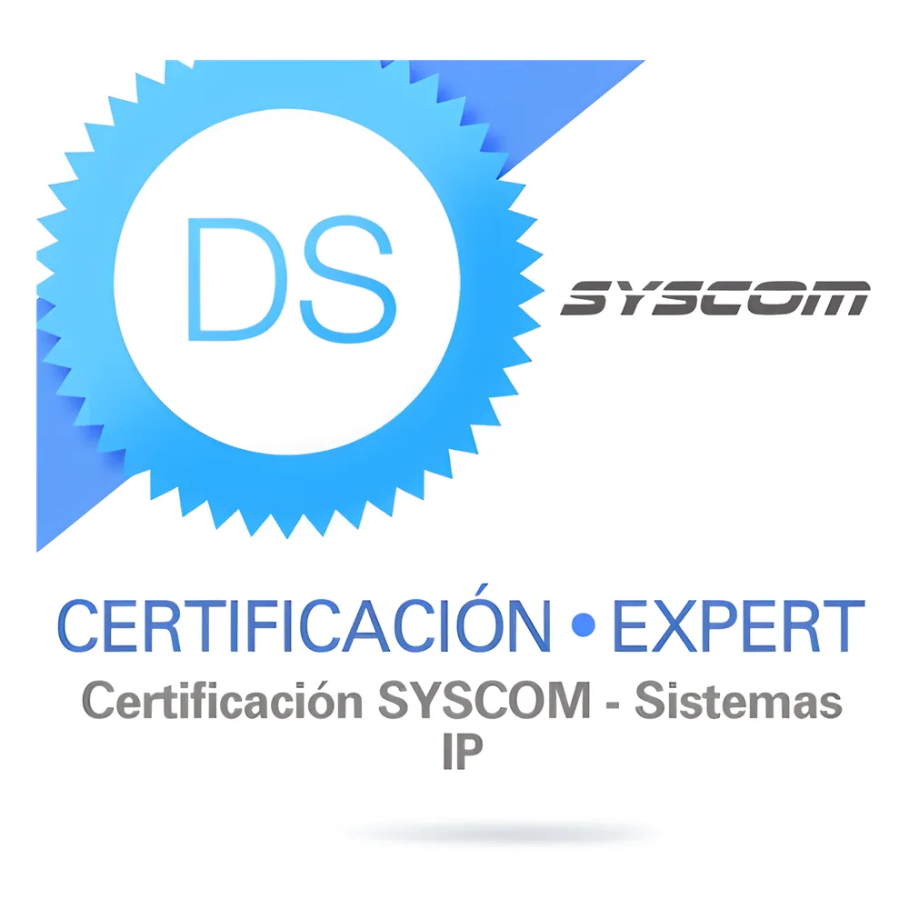 Certificación SYSCOM. Sistemas IP.