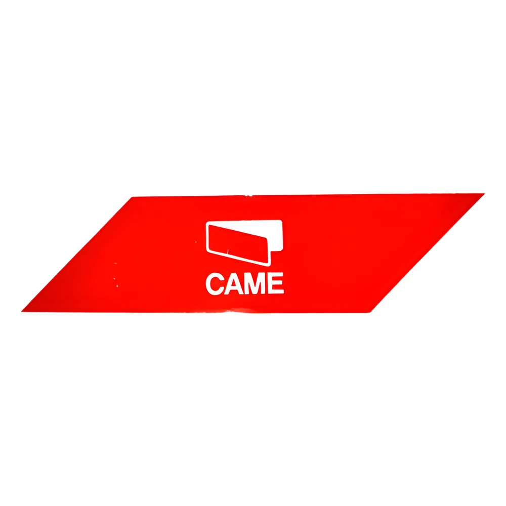 Paquete con 24 bandas rojas reflejantes adhesivas para mastil 001G0401
