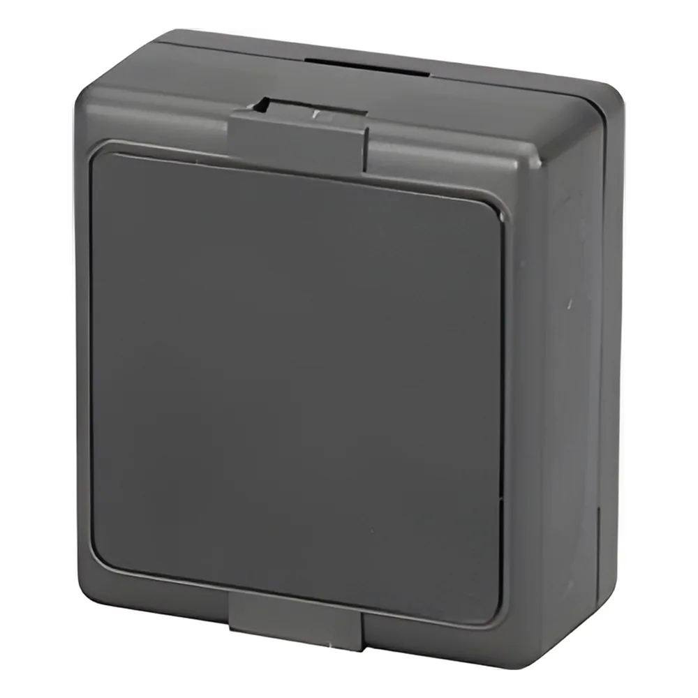 Sensor inalámbrico de protección de activos con acelerómetro MEMS y batería de larga duración, color gris