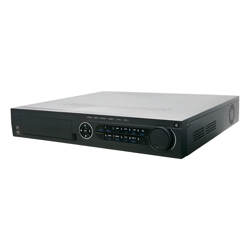 NVR 4 Megapixel / 32 Canales IP / 16 Puertos PoE+ / 4 Bahías de Disco Duro / HDMI / VGA / H.264+ / ONVIF
