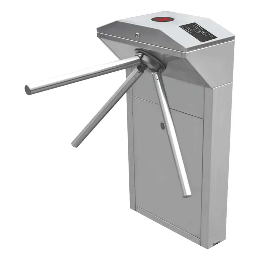 (TS1000) Torniquete en Acero, Bidireccional, Espacio para Lectora de Prox, Interiores