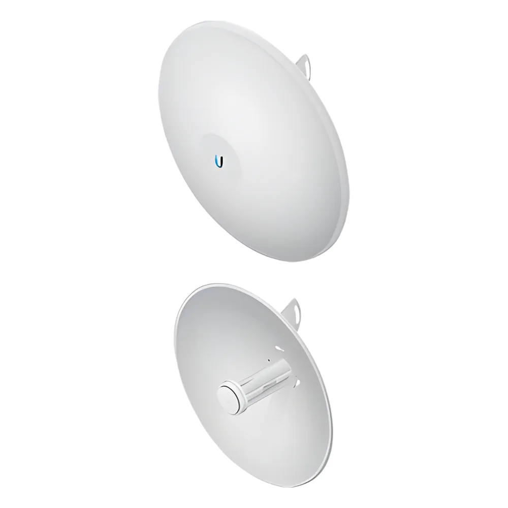 NanoBeam 802.11ac hasta 450 Mbps, antena integrada de 27 dBi Sin airView