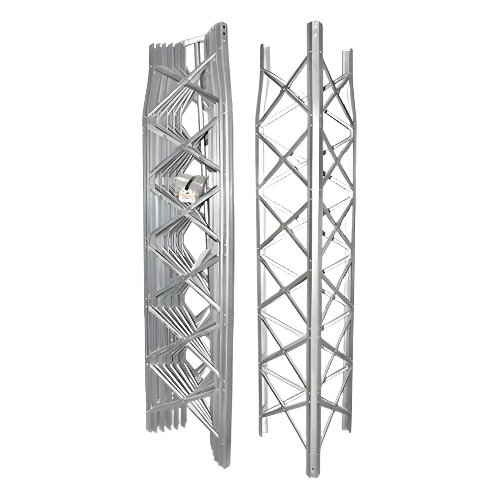 Torre Autosoportada de 9.8 m, 4 Secciones Prearmadas. Galvanizada en Caliente (6 ft² @ 70.7 MPH).