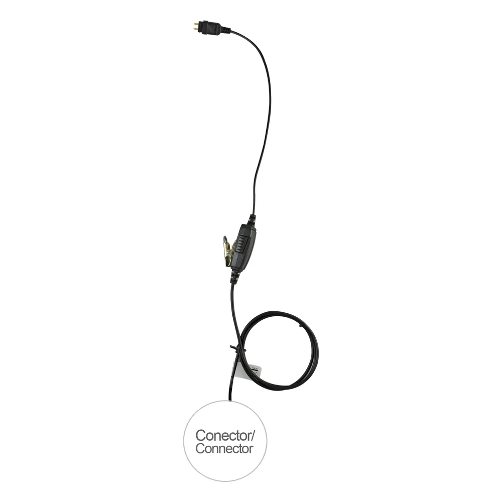 Micrófono de 1 cable serie LOC para Motorola PRO5150/5350/5450/5550/7150/7350/7450/7550/9150