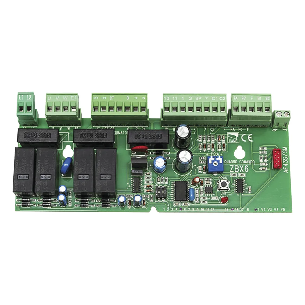 Tarjeta de refacción para motores CAME con tablilla ZBX6