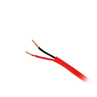 Bobina de 305 m (1000 ft) / Cable para Incendio 2x16 AWG / FPLR / Rojo