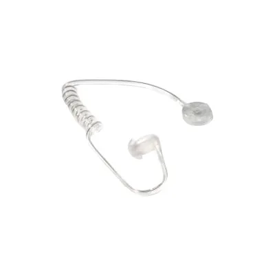 Tubo acústico transparente con conector circular, fabricación de alta calidad
