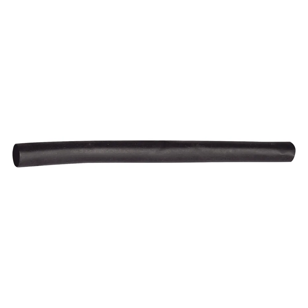 Tubo Termoencogible (Termofit) Negro de 1.2 m, 3/4" de Diámetro, Reduce de 2:1, Poliolefina.
