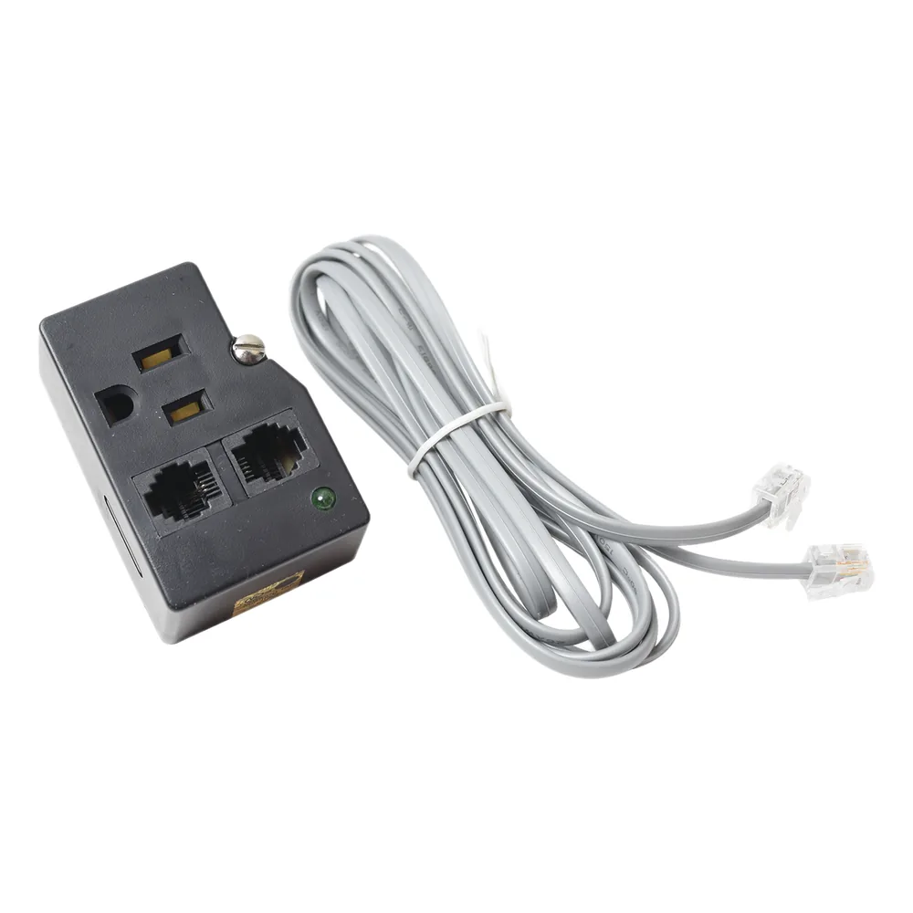 Protector Plug 120 V / 15 A / 40,000 A / Telco RJ11 / LED Diagnóstico y Tornillo Fijación