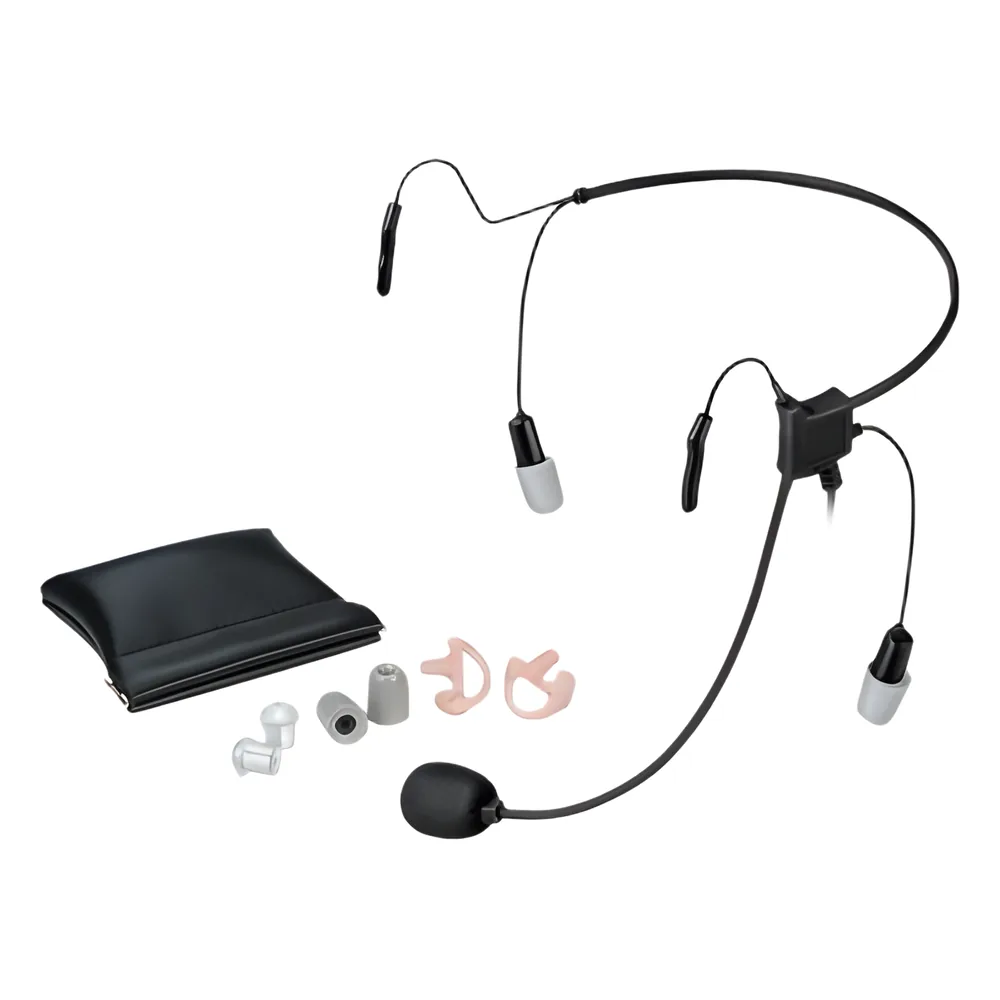 Diadema HURRICANE II para KENWOOD NX-200/300/410, TK-480/2180/3180