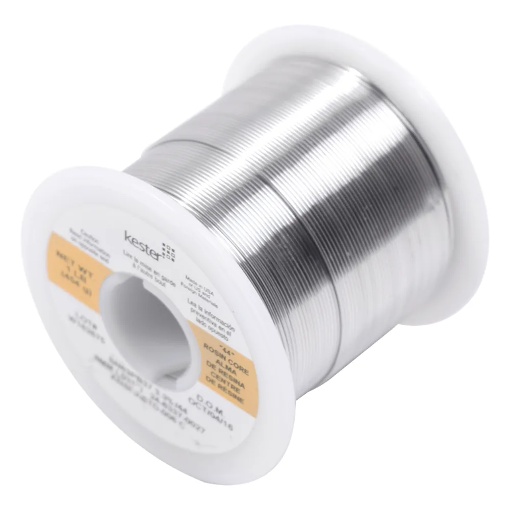 Rollo de Soldadura KESTER de 0.031", 96.5Sn / 3 Ag / 0.5 Cu, 1 lb.