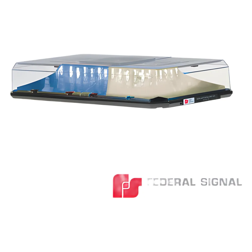 Barra de Luces HIGHLIGHTER LED SOLARIS con Montaje de Succión e Imán (dos colores, domo claro)(Azul-Claro)