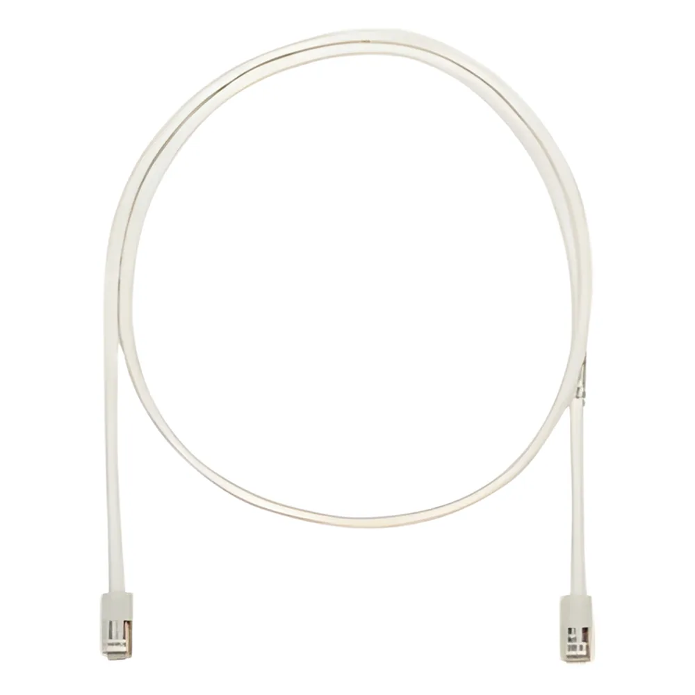 Cable de Parcheo UTP Categoría 5e, con Plug Modular en Cada Extremo - 6 Metros (19.69 Pies) - Blanco Mate