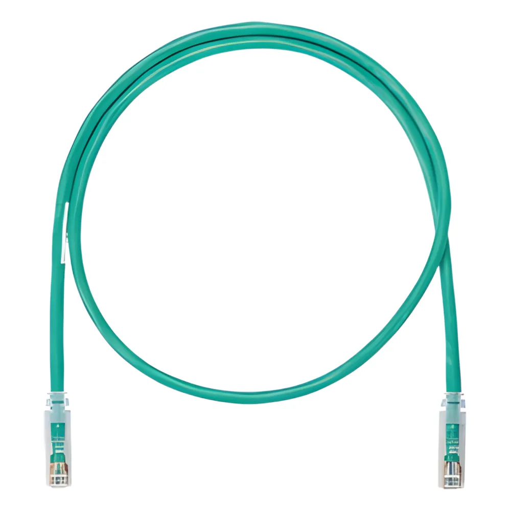 Cable de Parcheo UTP Categoría 6, con Plug Modular en Cada Extremo - 4.3 Metros (14.11 Pies) - Verde