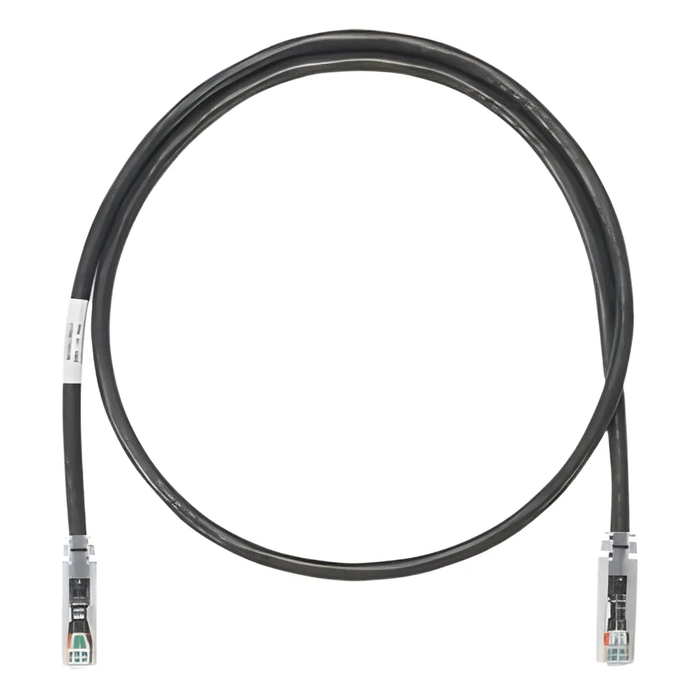 Cable de Parcheo UTP Categoría 6, con Plug Modular en Cada Extremo - 6 Metros (19.69 Pies) - Negro