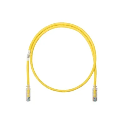 Cable de Parcheo NetKey UTP Categoría 6, con Plug Modular en Cada Extremo - 2.13 Metros (7 Pies) - Amarillo