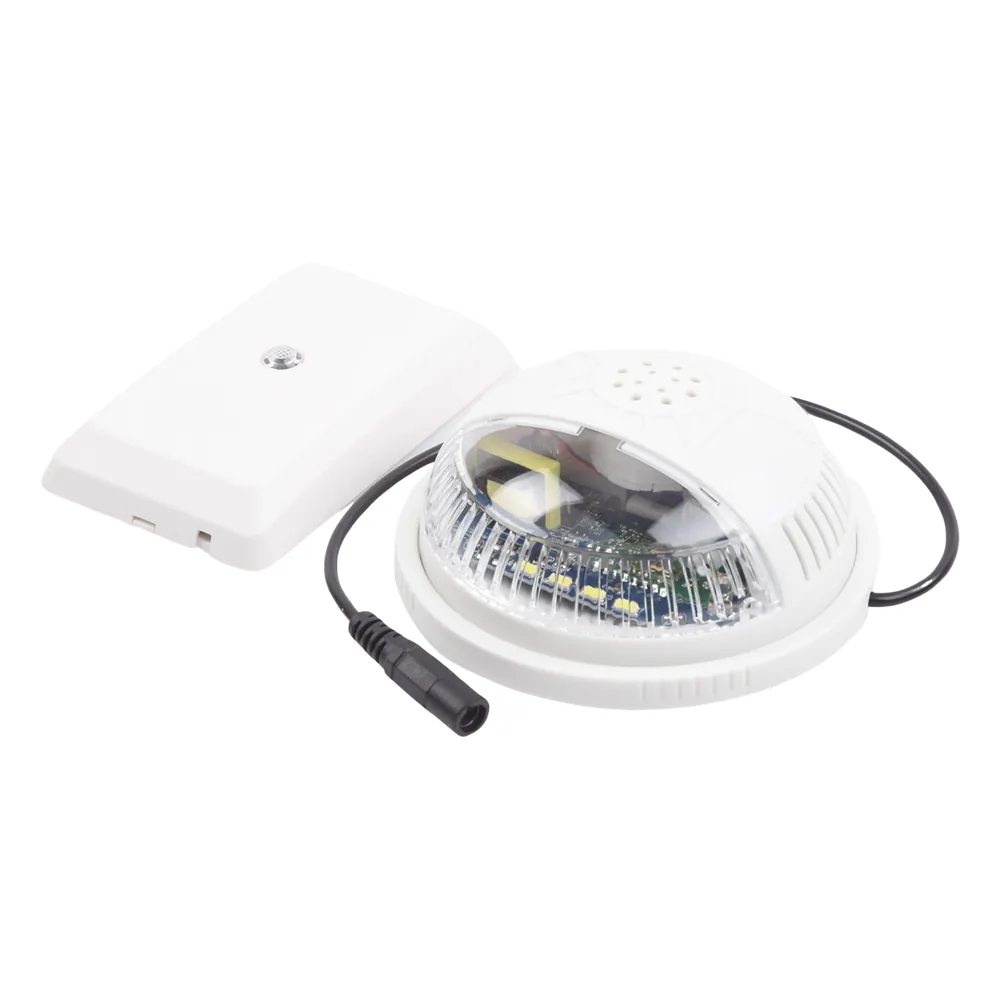 Kit inalámbrico Z-Wave para abrir y cerrar la puerta de garage a control remoto, con receptor de relevador y sirena-estrobo, para paneles LYNX Touch
