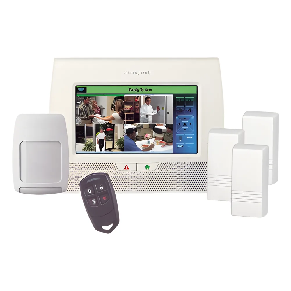 Panel de alarma inalámbrico con pantalla táctil color de 7 pulgadas y kit de sensores incluidos