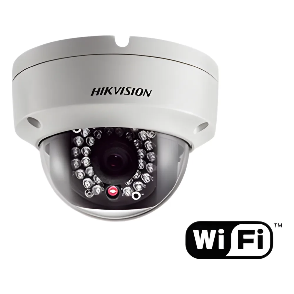 Mini Domo IP 2MP para Exterior, WIFI, IR 30m, día/noche real, dWDR, 3D-DNR, ONVIF, MicroSD, Hik-Connect P2P