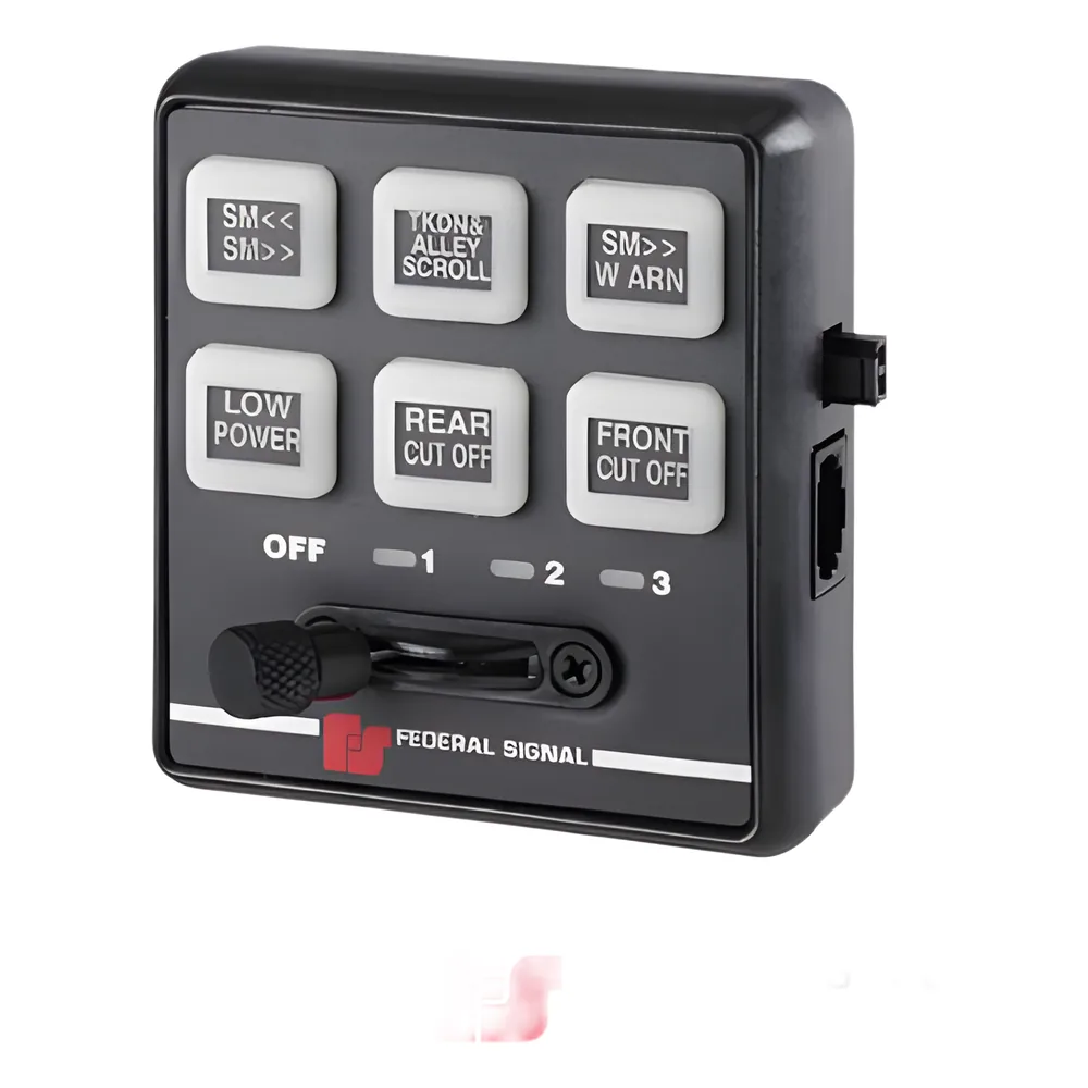 Controlador serial de 6 botones para barras de luces