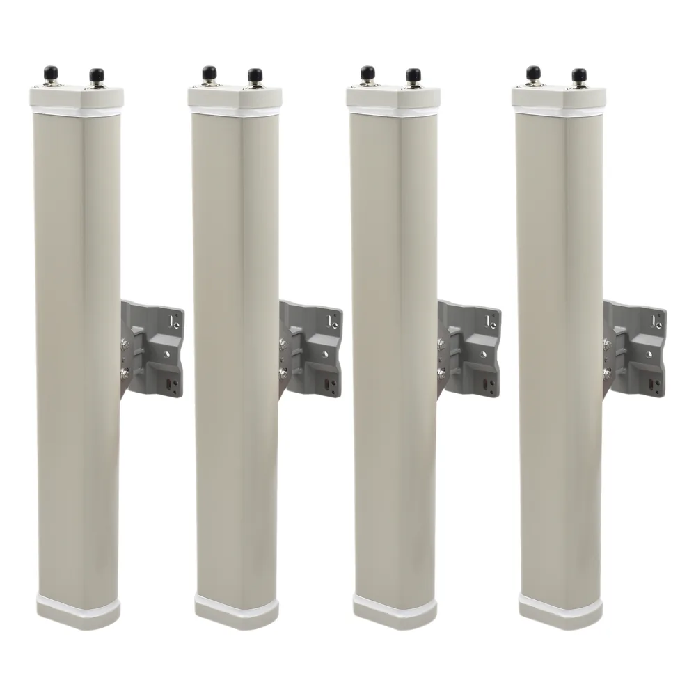 Kit de Antenas Sectoriales, 2.4 GHz, 14 dBi, 2 N-Hembra, 70°, polaridad cruzada, para series A8/A8n/A2