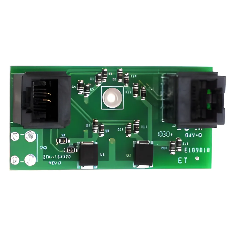 Protector contra sobretensiones RJ45 para telefonía digital y sistemas de intercomunicación; aplica en placas frontales DTK-RM12FP ó DTK-WM6FP