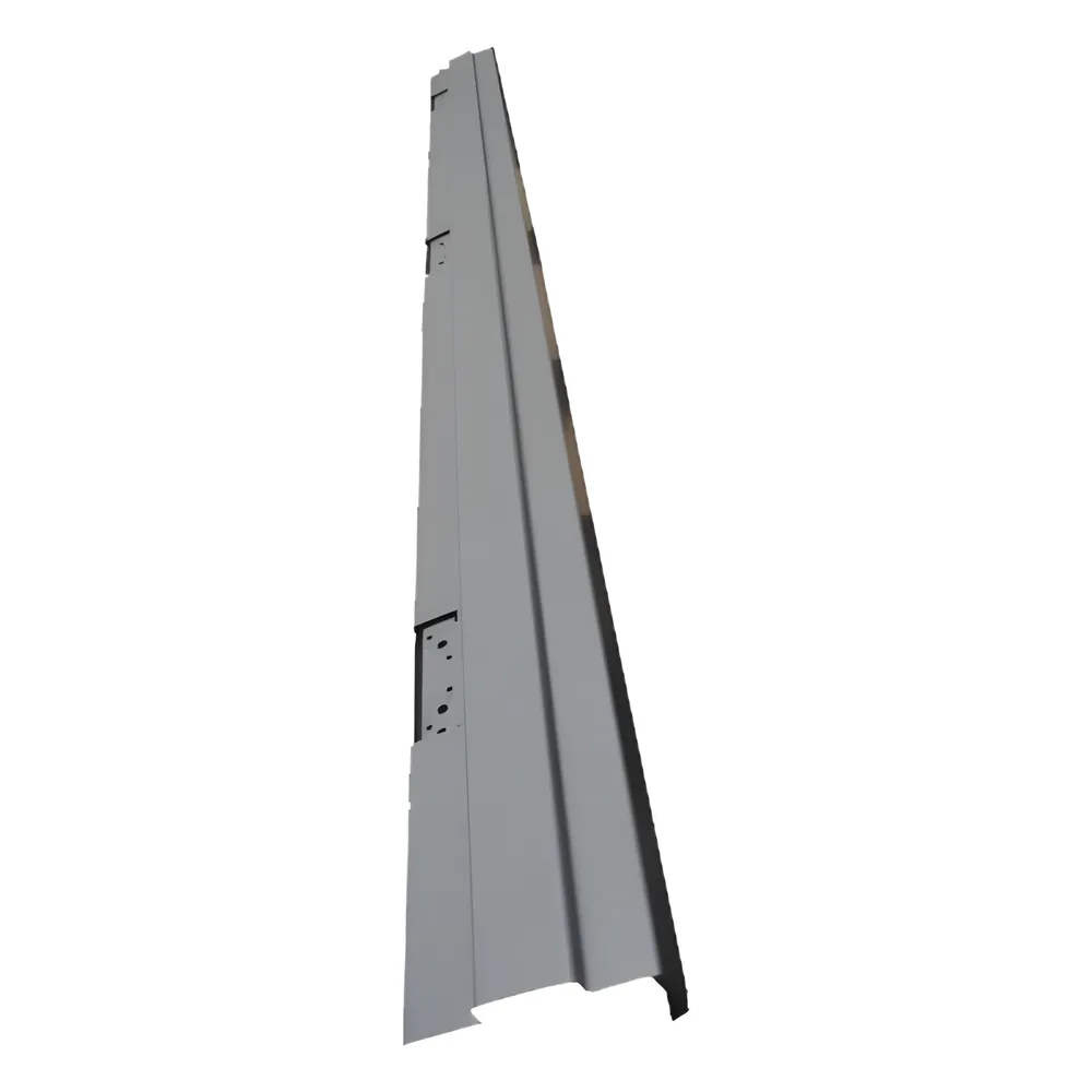 Jamba de bisagras galvanizada, 6'8", 5 3/4" izquierda