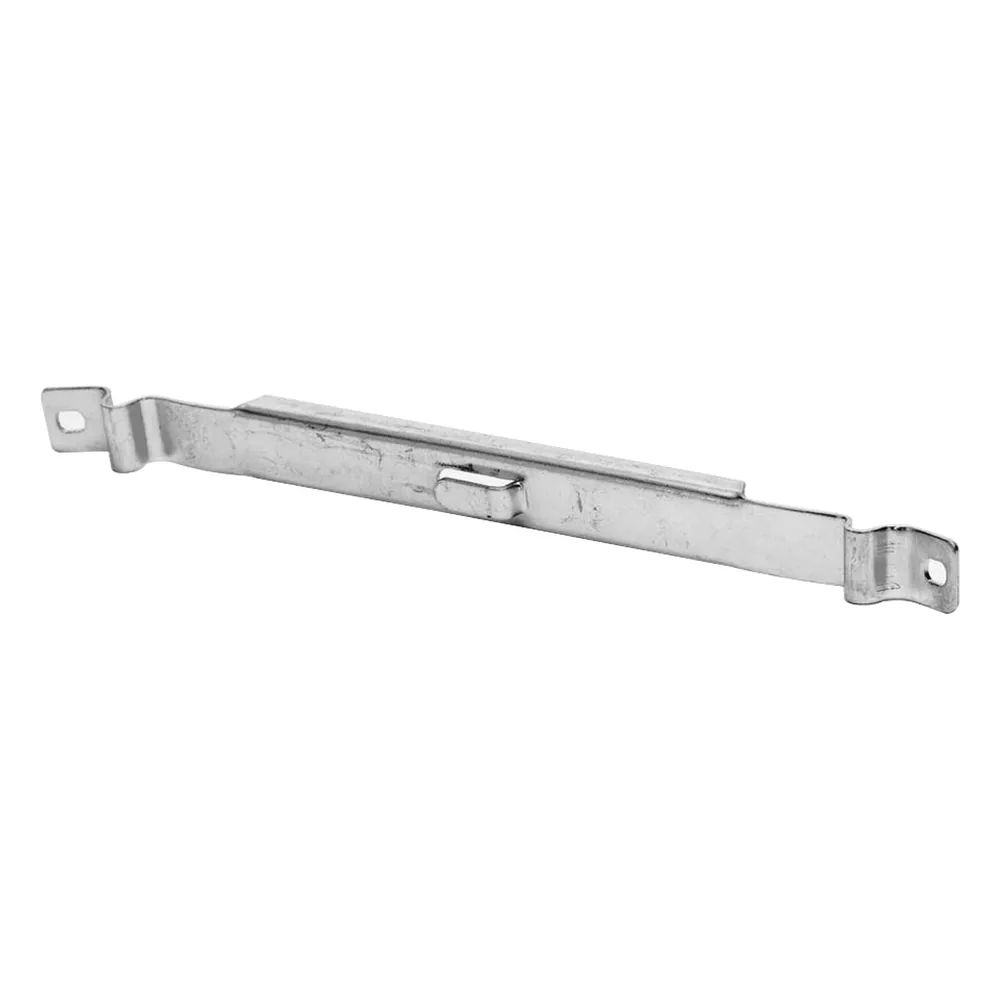 Clip Recto Automático para unir tramos de charola, con acabado Electro Zinc