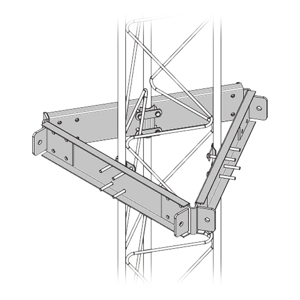 Estabilizadores para torres para tramos STZ-60G, galvanizado por inmersión en caliente.