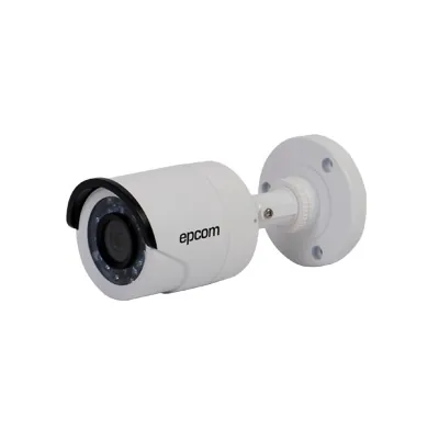 Bullet TURBOHD 720p / METÁLICA / Híbrida / GRAN COBERTURA / IR Inteligente 20 mts / Lente 3.6 mm / Exterior IP66