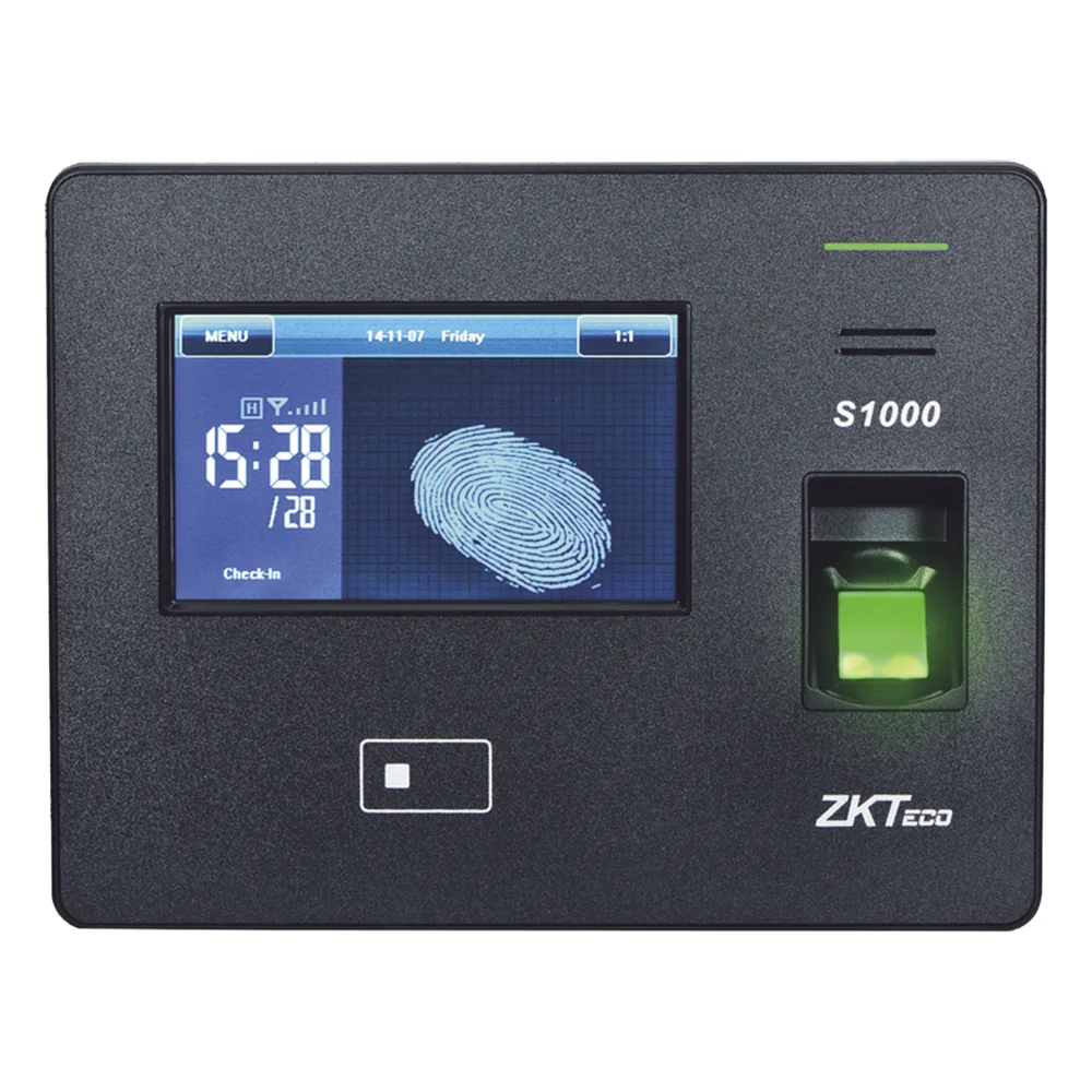 Terminal Biométrica IP, 20,000 Huellas, Touch Screen, Tiempo y Asistencia