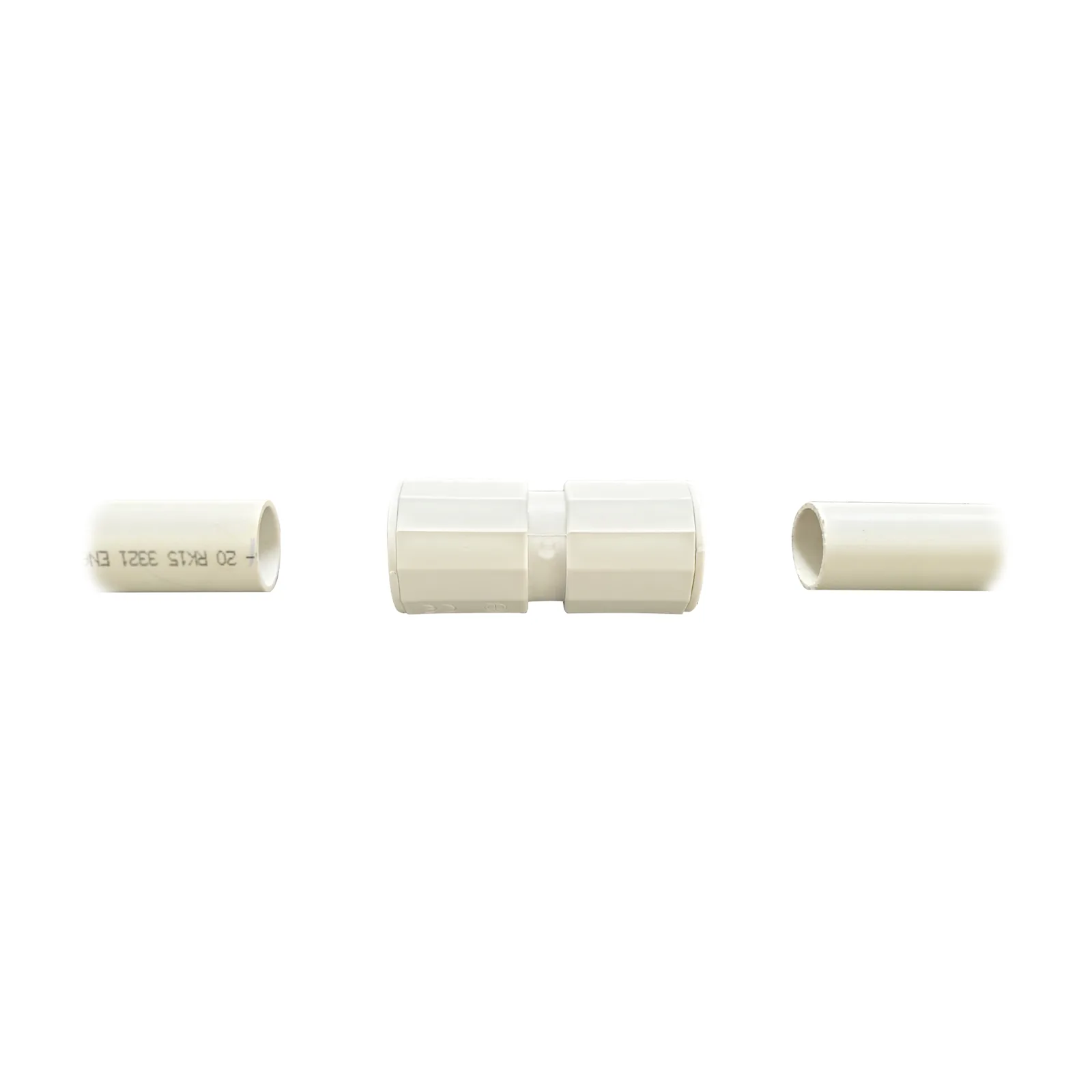 Manguito / Cople Morbidx IP67 libre de halógenos para unir tubería rígida de 16 mm (5/8") permite una instalación hermética no necesita pegamento