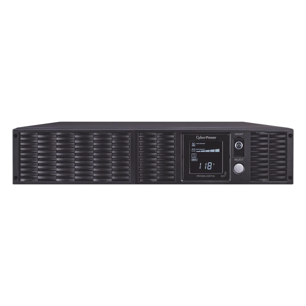 UPS de 1000 VA /900 W, Topología Línea Interactiva, Entrada 120 Vca NEMA 5-15P, Onda Senoidal Pura, Torre o Rack 2 UR, Con 8 Tomas NEMA 5-15R