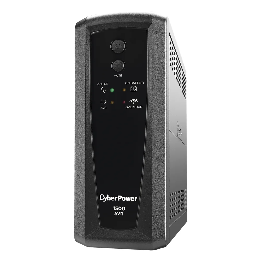 UPS de 1500 VA/900 W, Topología Línea Interactiva, Entrada 120 Vca NEMA 5-15P, Tipo Torre, Con 8 Tomas NEMA 5-15R