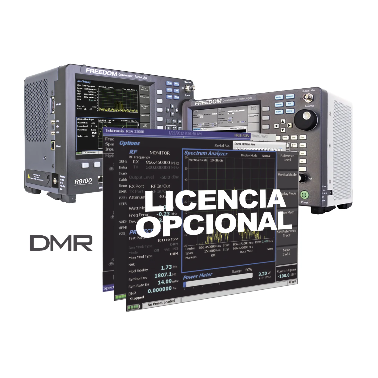Opción de Software para prueba de Sistemas con DMR Convencional (Nivel 2) en R8000 /R8100.