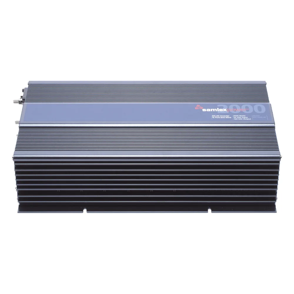 Inversor de corriente Onda Pura 2000W, Ent:24 Vcc, Sal:120Vca, 60Hz