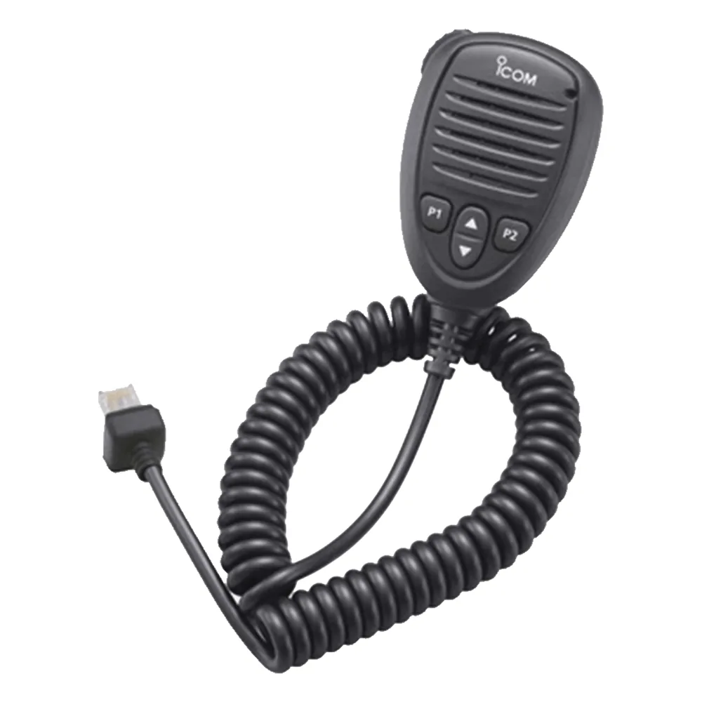 Micrófono de mano con botones incluidos arriba/abajo para radio móvil aéreo IC-A120