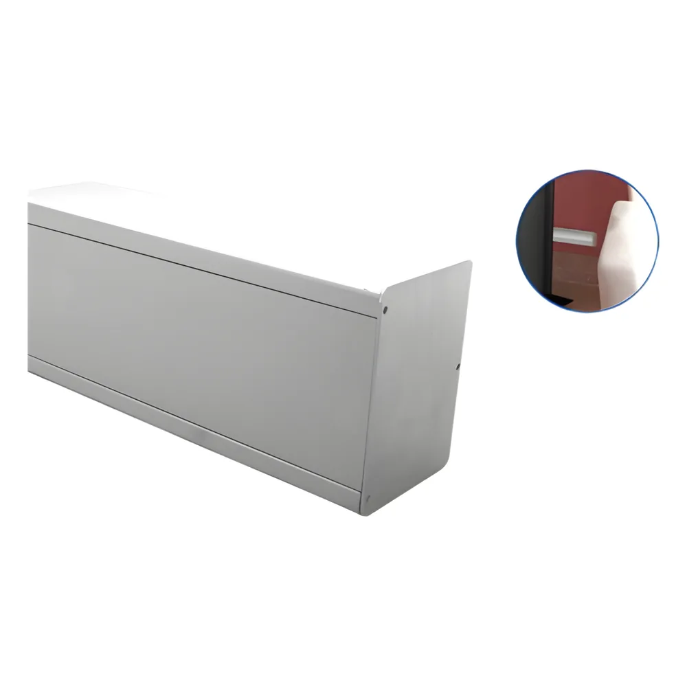 Tapa final de Aluminio para canaleta INKA140 (8590-80001)