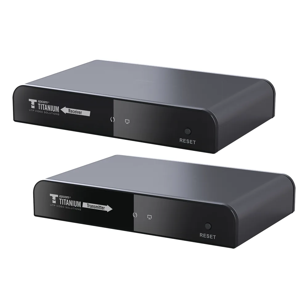 Kit extensor HDMI de 120 metros con loop HDbitT, Cat 5e/6 / Soporta hasta 253 Rx / Protocolo HDbitT, compatible con HDCP.