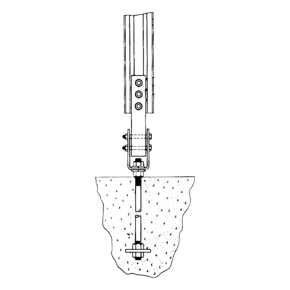 Sistema de Anclaje Tipo Perno para Torres TBX24, TBX32, TBX40, TBX48, GTBX32, GTBX40 y GTBX48.