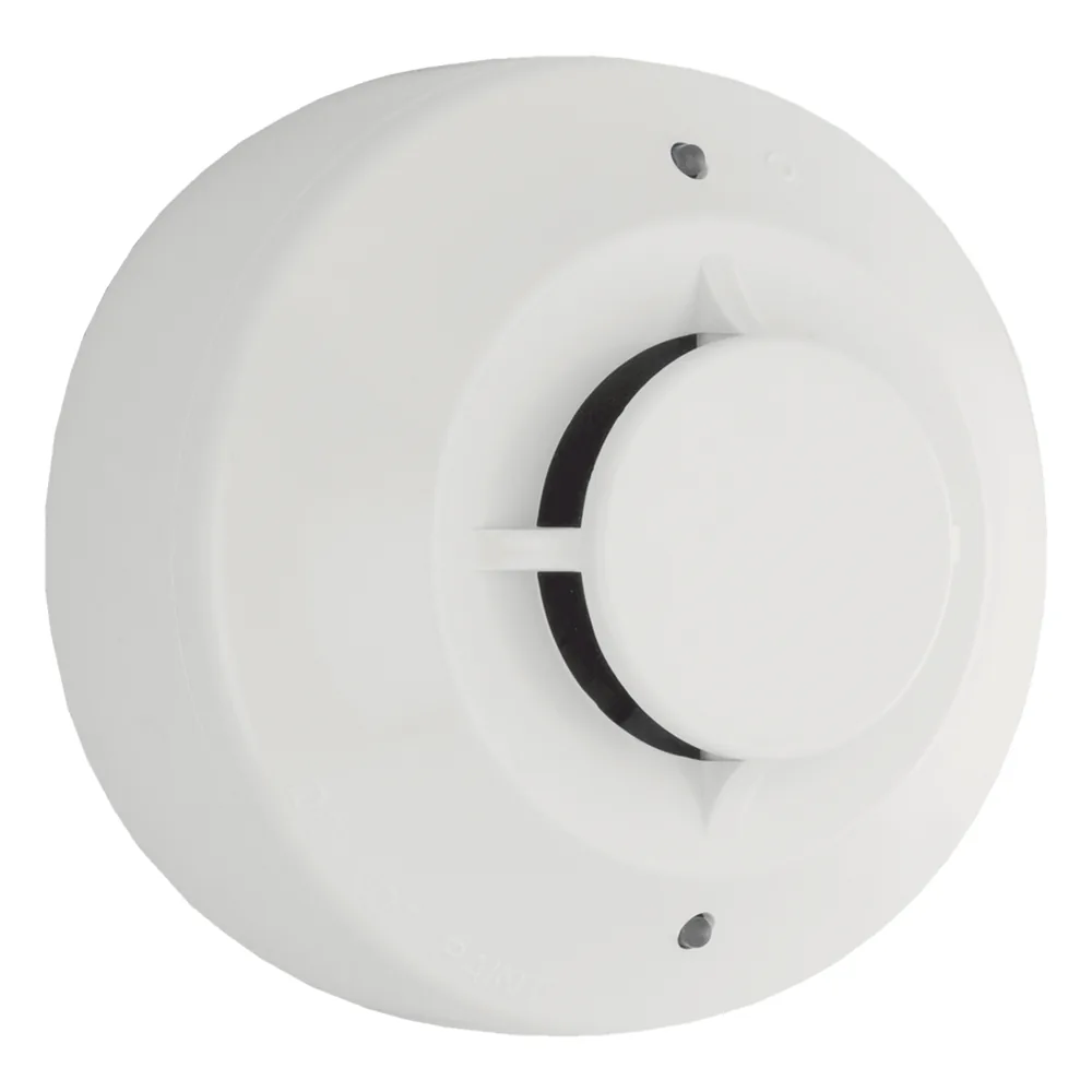 Detector fotoeléctrico de humo inalámbrico direccionable con base incluida, para red mallada SWIFT