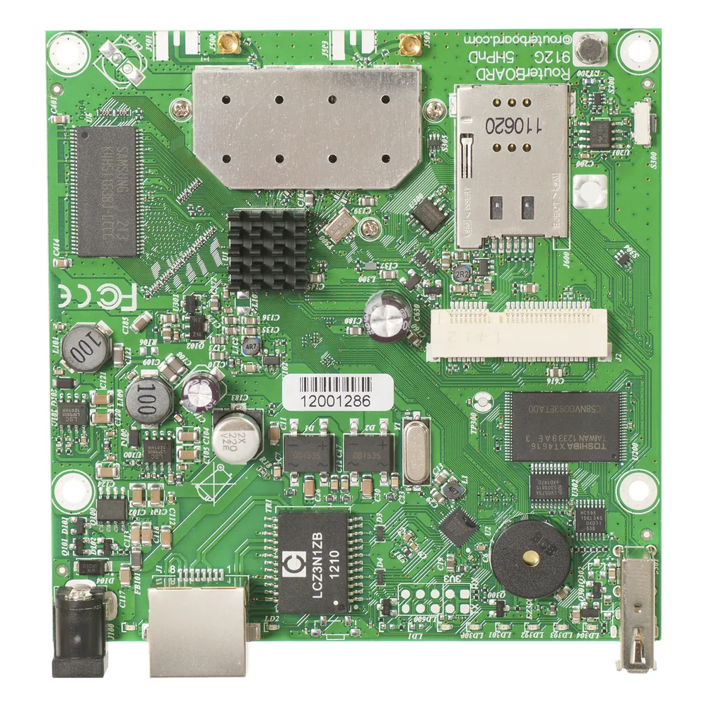 Board inalámbrico 5 GHz, 1 ranura miniPCI-e de expansion