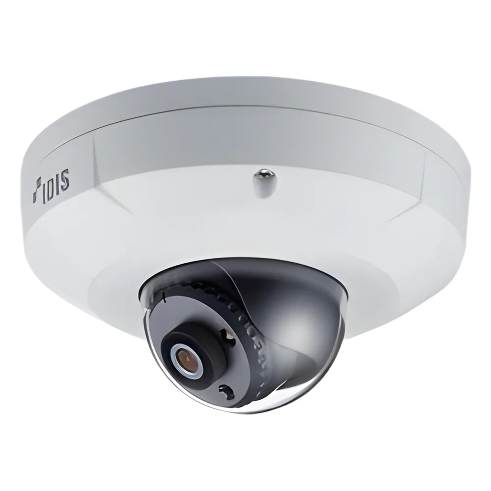 Cámara IP Mini Domo Antivandálico 2MP Lente Fijo 4mm, IR 15m, para Exterior
