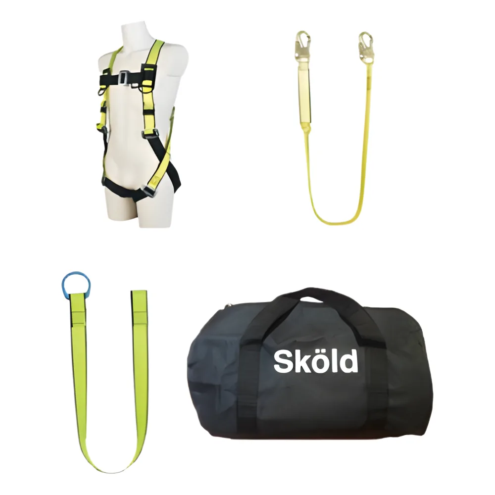 Kit Arnés de seguridad con Amortiguador y maletin.