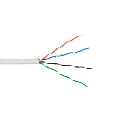 Bobina de Cable de 305 Metros (1000 Pies) UTP Cat6 Riser / Color Blanco / UL, CMR, Probado a 350 Mhz / Para Aplicaciones de CCTV, Redes de Datos, IP Megapixel, Control RS485