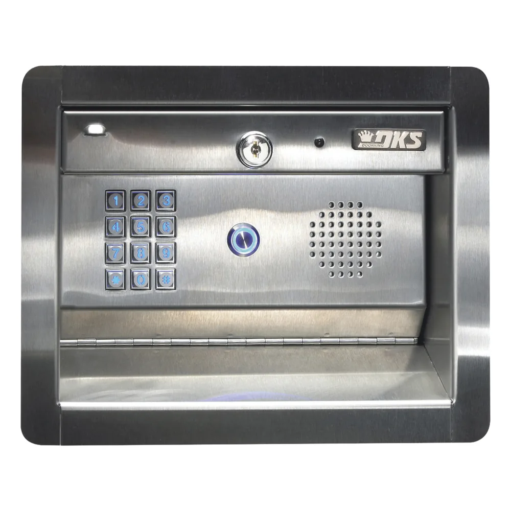 Access PLUS DKS / Atienda la puerta aún sin estar en casa! / Interfon telefónico / 27 números celulares / Control de acceso / 2 puertas / Lineas A/D