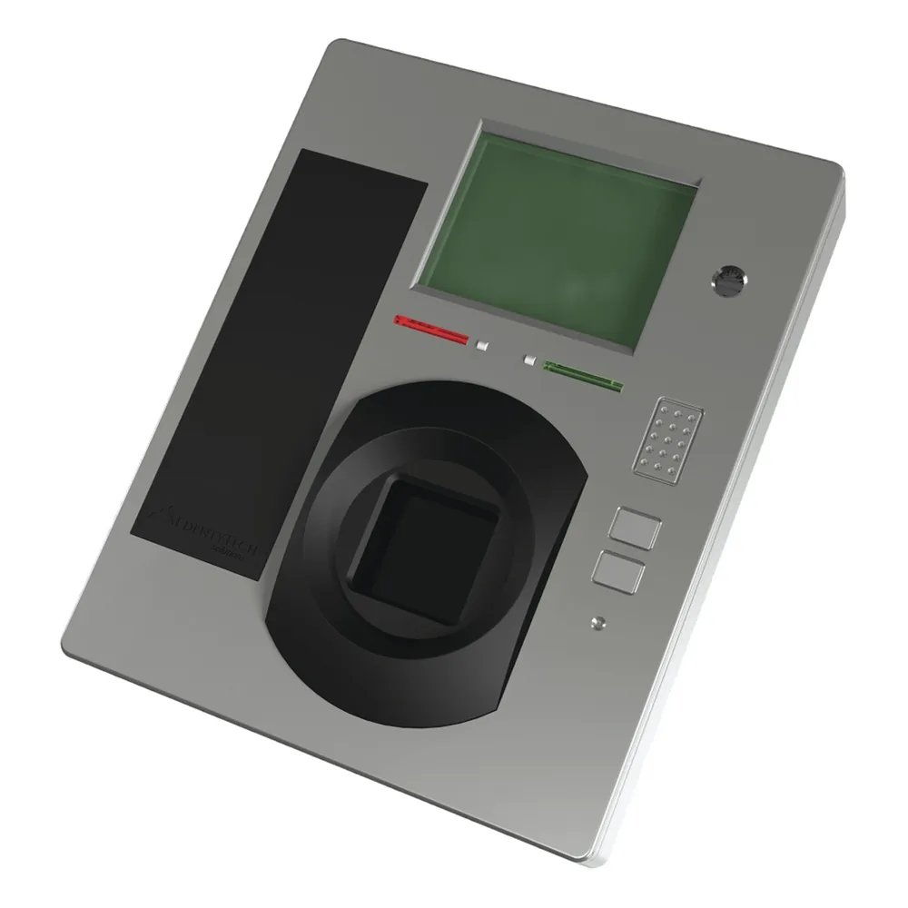 Biometrico multi espectral de palma de la mano serie SAPHIRE / IP65 / lector iclass SE / PoE