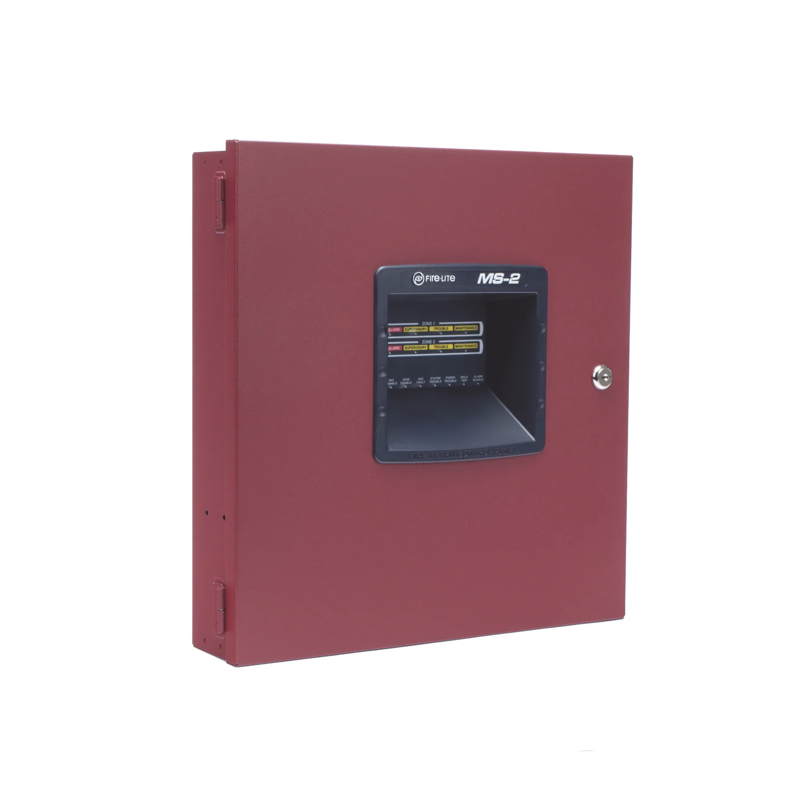 Panel de control de alarma contra incendio convencional de 2 zonas, compatible con detectores serie i3