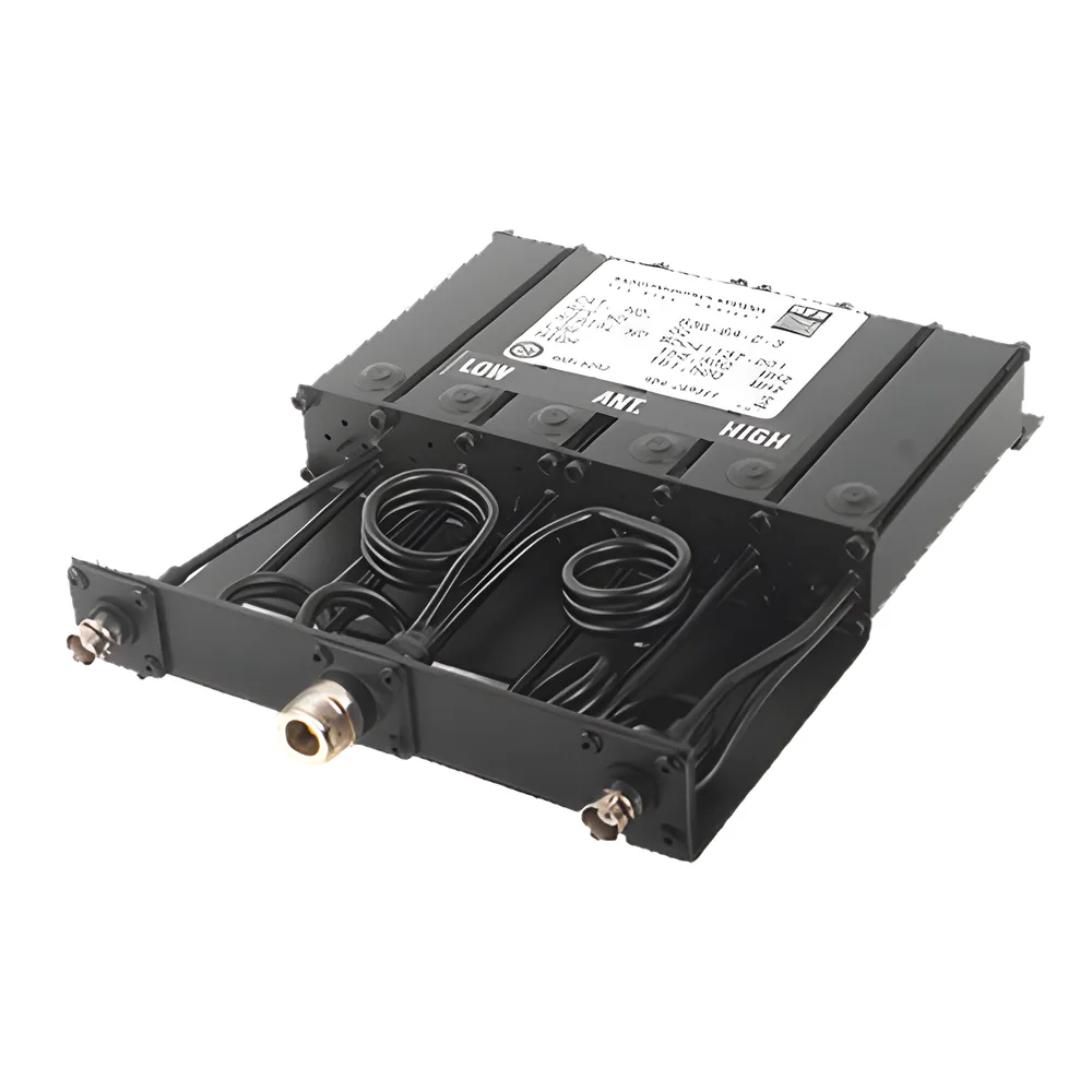 --DESCONTINUADO--Duplexer Compacto de Rechazo de Banda, 144-154 MHz, 6 cavidades, 50 Watt.